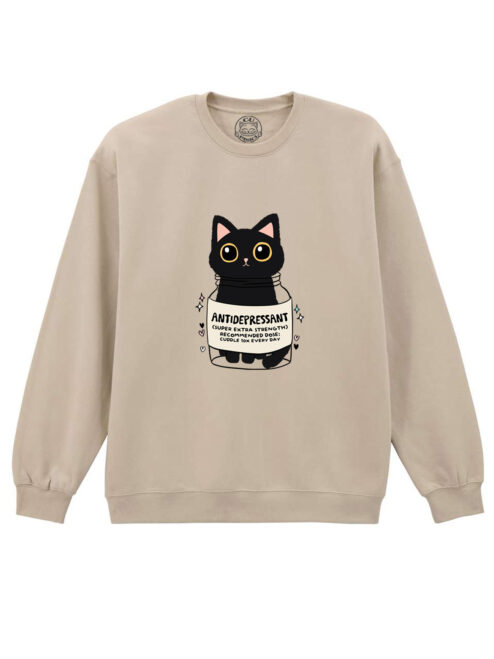 Bluza Printata-Antidepressant, Unisex