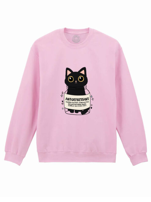 Bluza Printata-Antidepressant, Unisex
