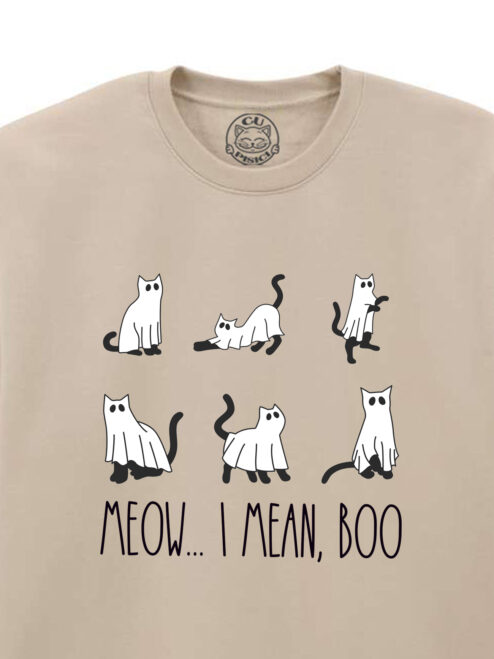 Bluza printata-Meow... I Mean Boo, Unisex