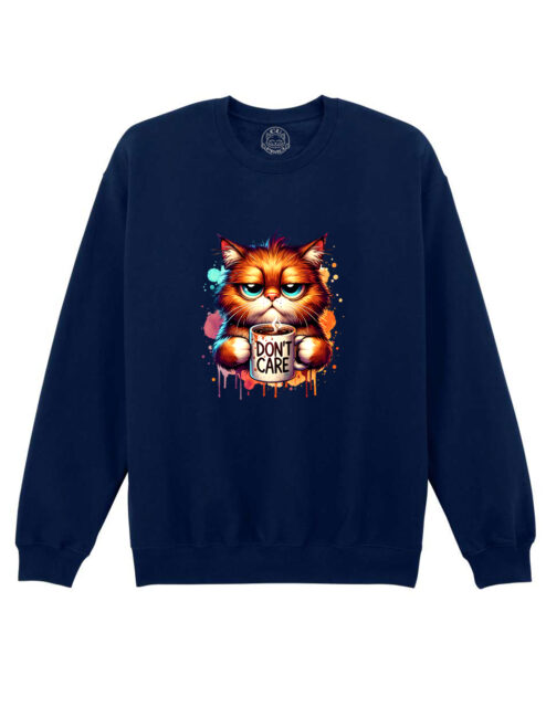 Bluza Printata-Don't Care, Unisex