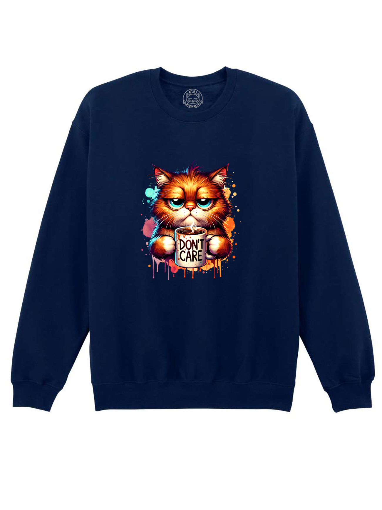 Bluza Printata-Don't Care, Unisex