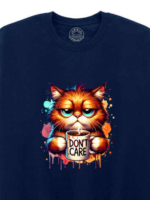 Bluza Printata-Don't Care, Unisex