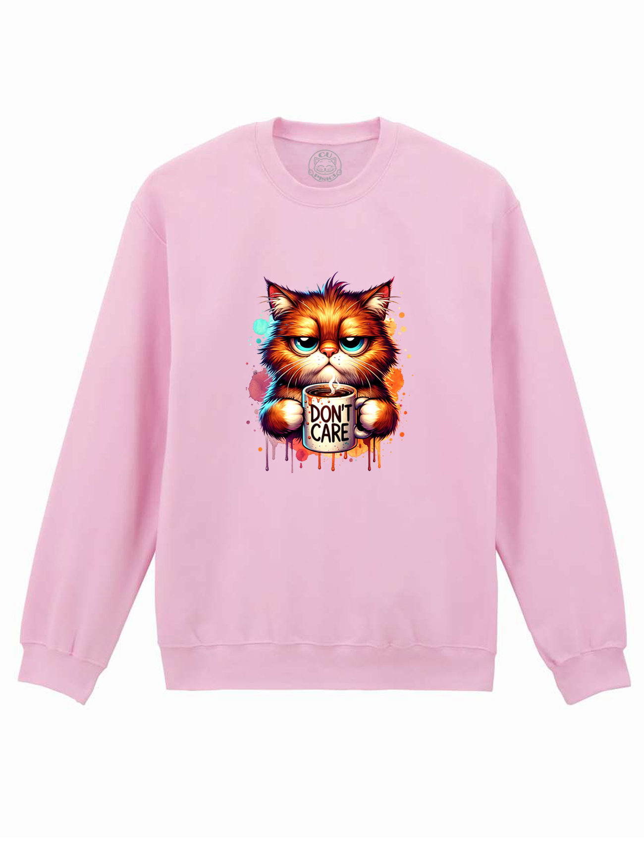 Bluza Printata-Don't Care, Unisex