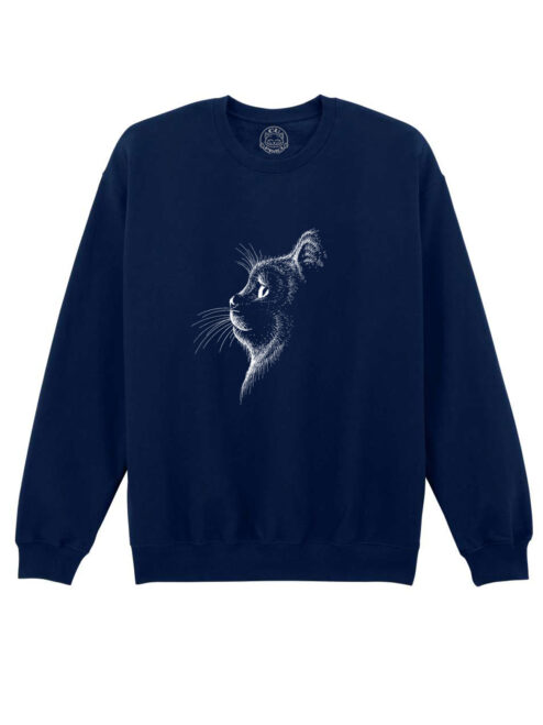 Bluza printata-Dreaming Cat, Unisex