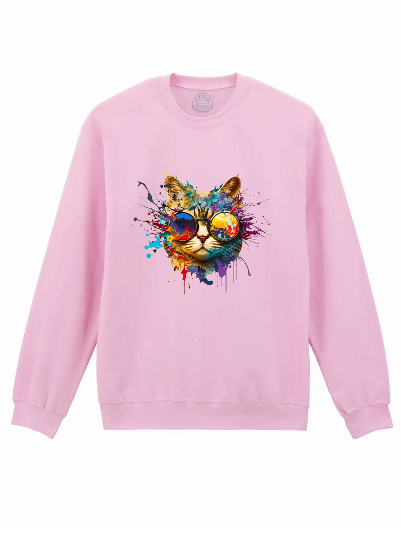 Bluza Printata-Energy Cat, Unisex