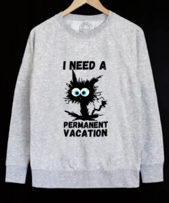 Bluza printata-I need a permanent vacation, Barbati