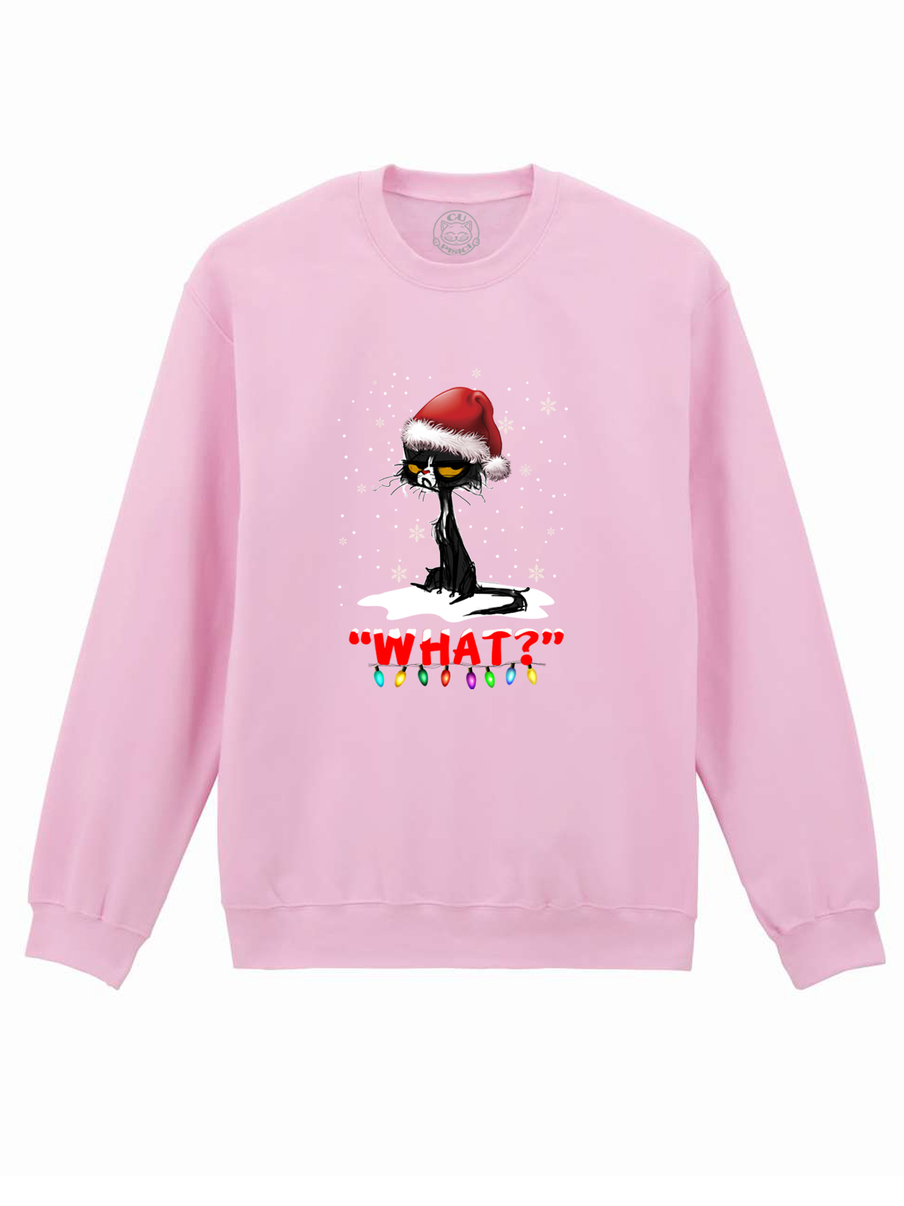 Bluza printata-Grinch Cat, Unisex