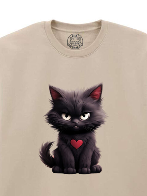 Bluza Printata-Grumpy Meowlentine, Unisex