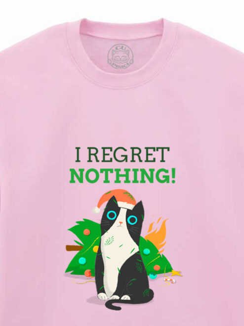 Bluza printata-I Regret Nothing, Unisex