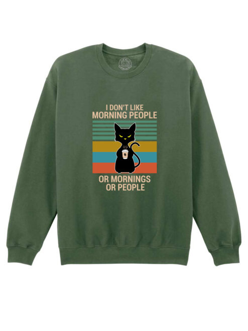 Bluza printata-Morning People, Unisex