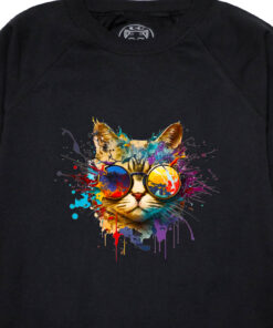 Bluza Printata-Energy Cat, Femei