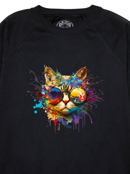 Bluza Printata-Energy Cat, Femei