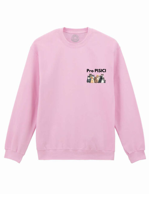 Bluza Printata-Pro Pisici, Unisex
