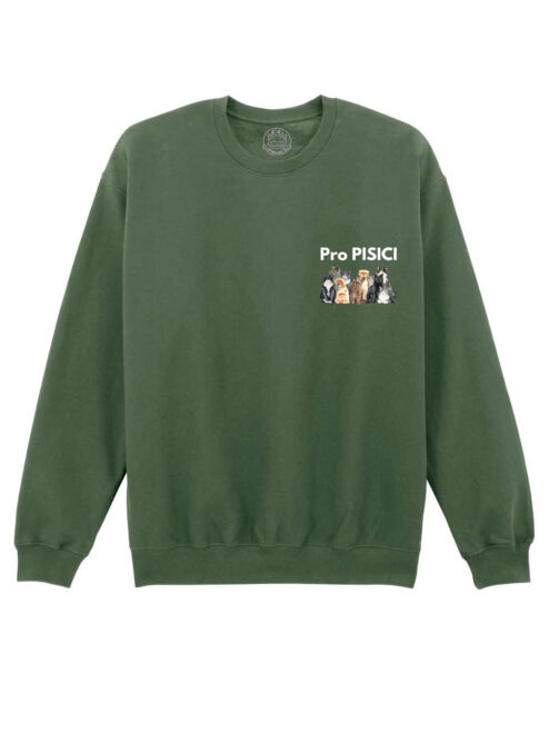 Bluza Printata-Pro Pisici, Unisex