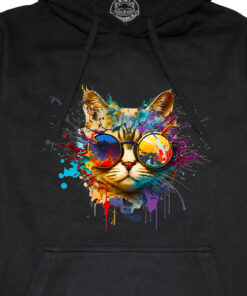 Hanorac printat-Energy Cat, Unisex