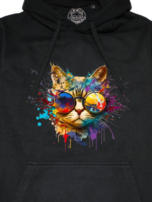 Hanorac printat-Energy Cat, Unisex