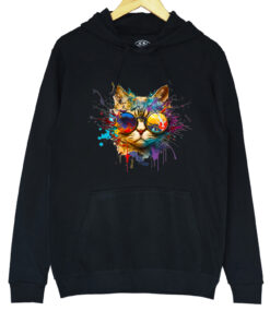 Hanorac printat-Energy Cat, Unisex