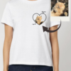 Tricou Premium Personalizat-My Heart, My Cat