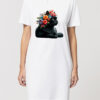 Rochie bumbac organic-Flower Cat