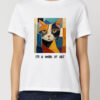 Tricou bumbac organic-I'm a Work of Art, Femei