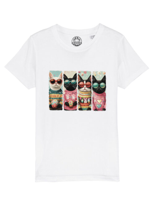 Tricou bumbac organic-Hello Easter, Copii