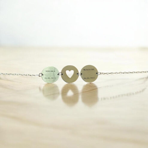 Bratara din Argint Personalizata-Best Friends Forever