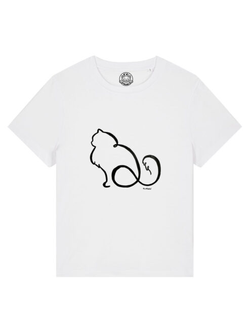 Tricou pictat manual-Pisica Princess