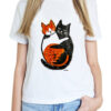 Tricou pictat manual-Purr Love