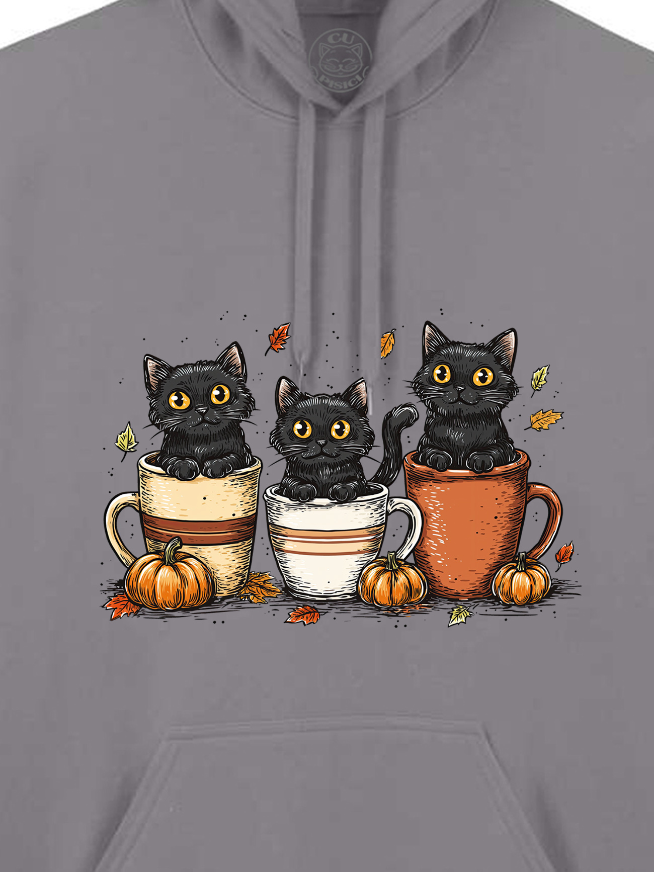 Hanorac printat-Cozy Cats, Unisex