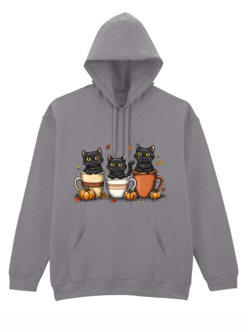 Hanorac printat-Cozy Cats, Unisex