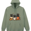 Hanorac printat-Cozy Cats, Unisex