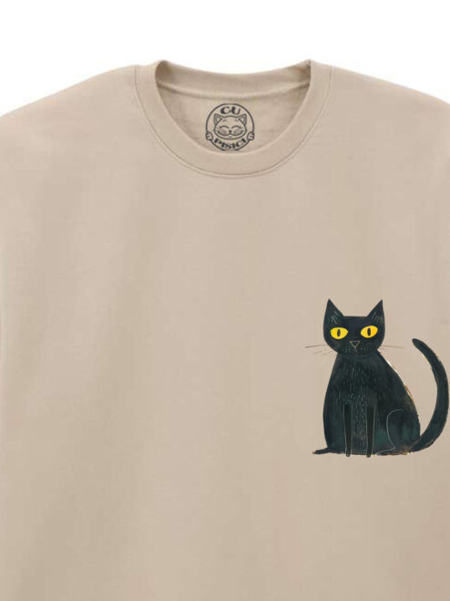 Bluza printata-Allerym Cat, Unisex
