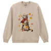 Bluza printata-Autumn Cat, Unisex
