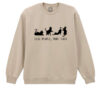 Bluza printata-Less People, More Cats, Unisex