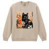 Bluza printata-Sissy Cat, Unisex