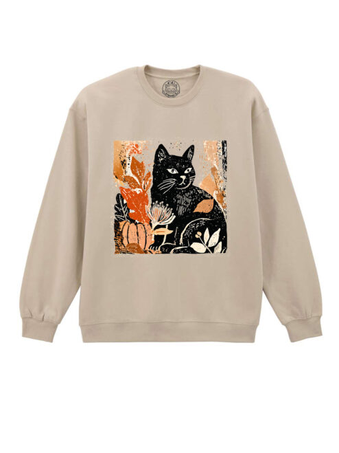 Bluza printata-Sissy Cat, Unisex