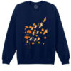 Bluza printata-Fall Kitty Dreams, Unisex