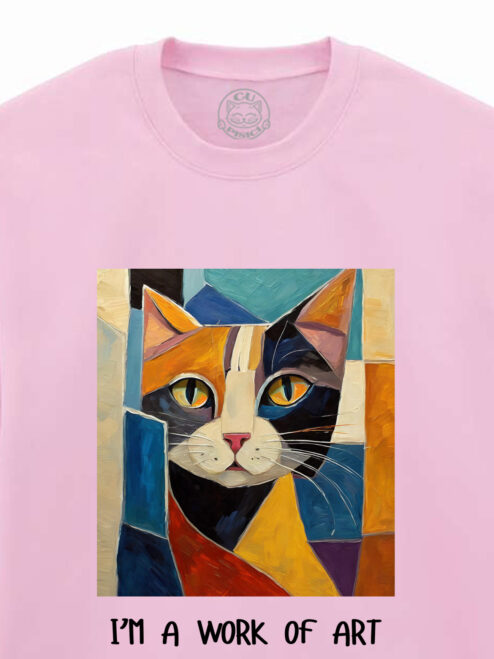 Bluza printata-I'm a Work of Art, Unisex