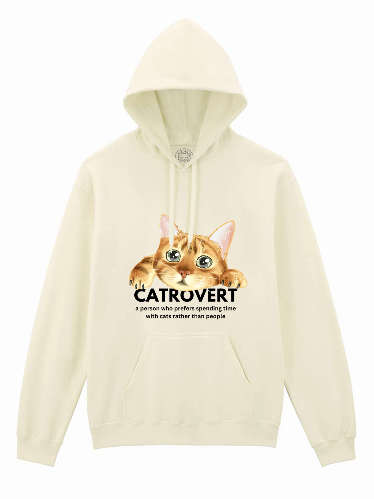 Hanorac printat-Catrovert, Unisex