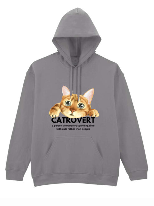 Hanorac printat-Catrovert, Unisex