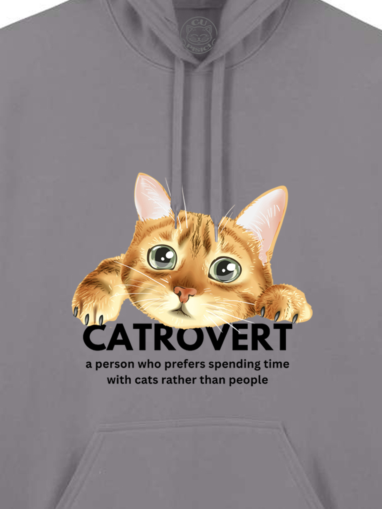 Hanorac printat-Catrovert, Unisex