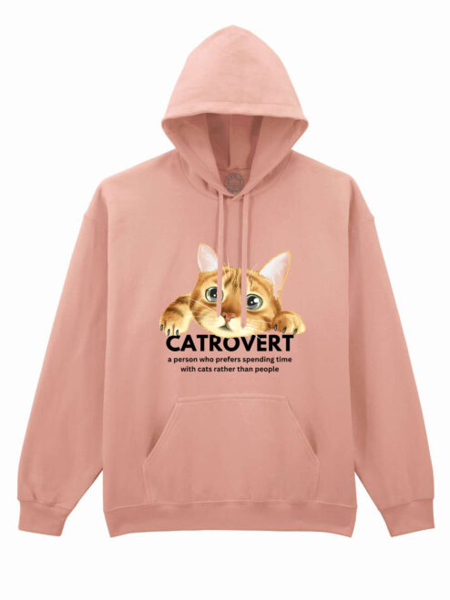 Hanorac printat-Catrovert, Unisex