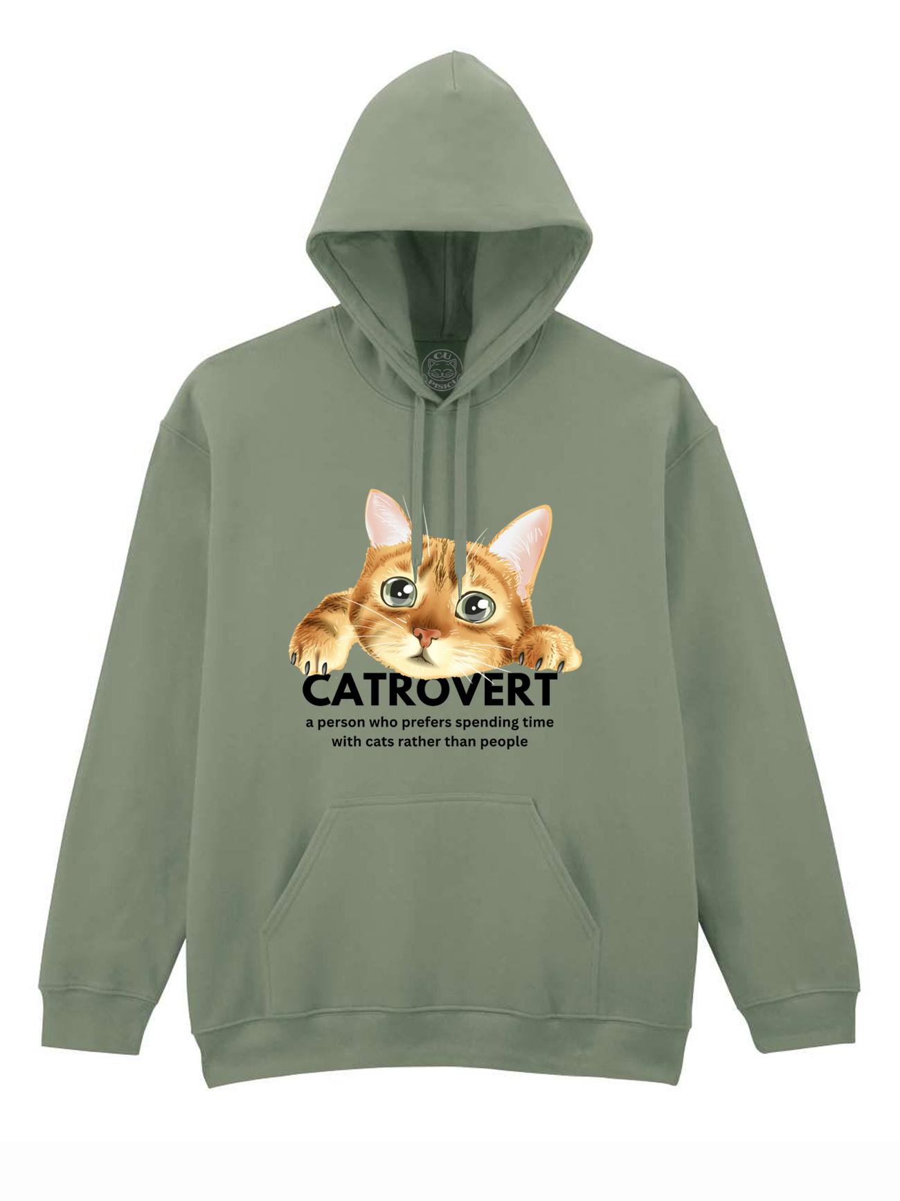 Hanorac printat-Catrovert, Unisex