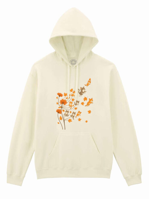 Hanorac printat-Fall Kitty Dreams, Unisex