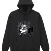 Hanorac printat-Gamer Cat, Unisex