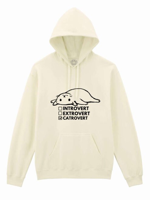 Hanorac printat-Purrsonality, Unisex