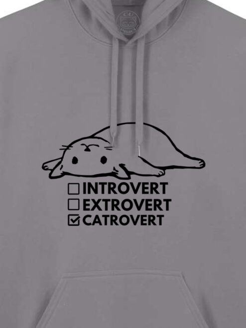 Hanorac printat-Purrsonality, Unisex