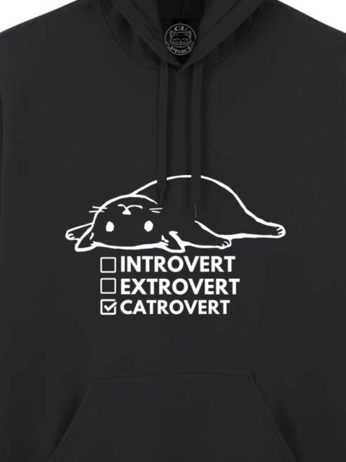 Hanorac printat-Purrsonality, Unisex