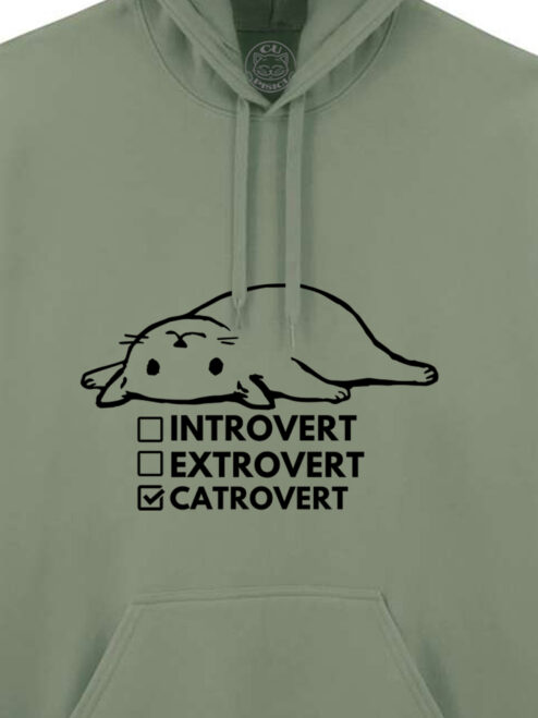 Hanorac printat-Purrsonality, Unisex