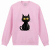 Bluza printata-Zurli Cat, Unisex